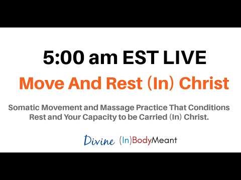 99-V79 - 5:00 am Supportive Somatic Movement and Rest