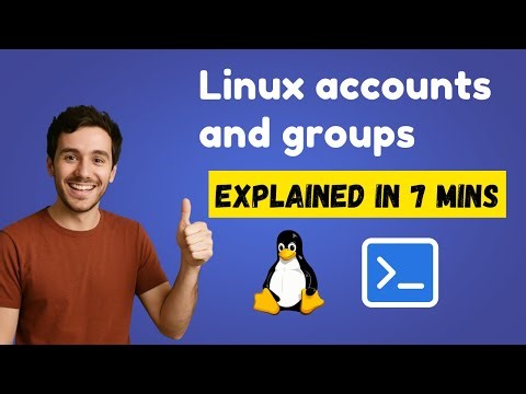 8. Linux for beginners | Linux accounts and groups explained