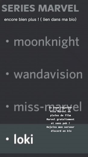 Film gratuit et sans pub lien dans ma bio #missmarvel #marvel #mcu #spiderman #film #ironman #deadpool #film #loki #moonknight #hawkeye