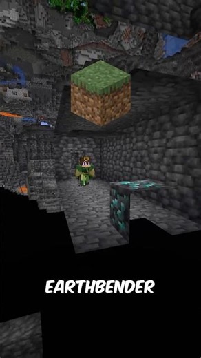 BEST Ways to Mine With EarthBending #minecraft