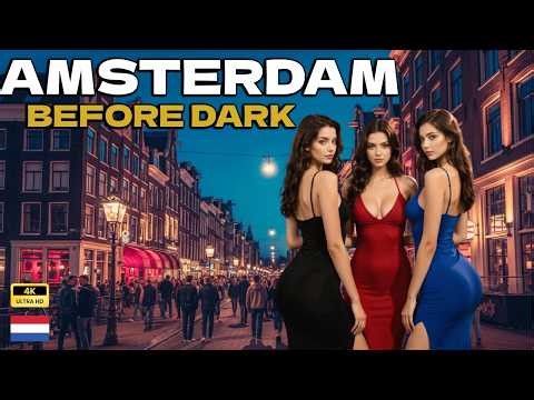Amsterdam Nightlife || What Happens After Midnight || 4K
