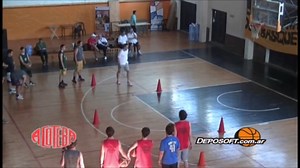 Curso de basquetbol. Movimientos ofensivos sin balón. Reglas para el juego dinámico o rápido by Milan Mandaric