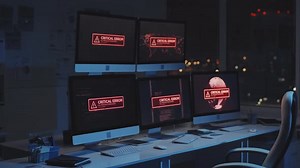 Critical Error Message Displays on Computer Monitors
