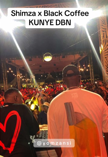 Shimza and Black Coffee Live at Kunye Durban