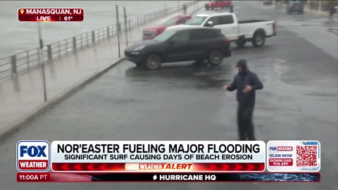 Nor'easter winds claims 1 life in New York, fueling major flooding on East Coast