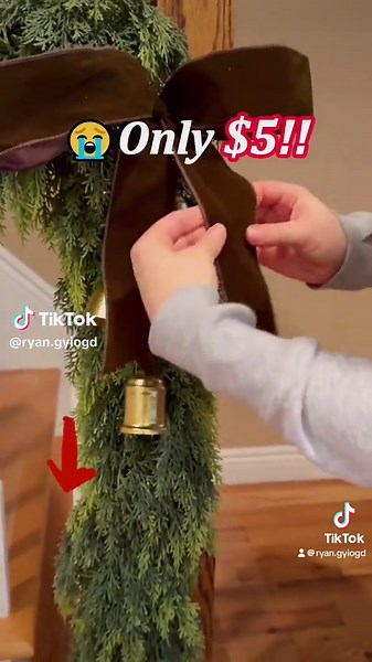 Hey, love bugs! This is an oldie, but goodie. I feel like the garland on our arch is the icing on the cake. Check out how I install it. #christmasarch #christmasgarland #christmasdecor #christmas #holiday #holidaydecor #holidaygarland #christmasgarland #garland #christmastiktok