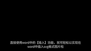 svg格式的图片怎么放到word中？