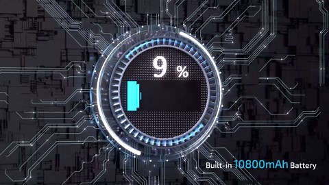 UPERFECT Portable Monitor Battery Touchscreen 120HZ | 15.6” 1ms Gaming Monitor | Built-in 10800mAh Battery Powered |FHD FreeSync| Type-C & HDMI | Travel Screen for Laptop, Computer, Game Consoles