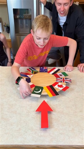 814K views · 14K reactions | Spin to the Country's Flag  Family plays fun party game where they spin to different country's flags for fun prizes. One of the prizes is worth more than all the rest. " This video was produced by Network Media and Benson Bros" | Play Together Stay Together | Facebook