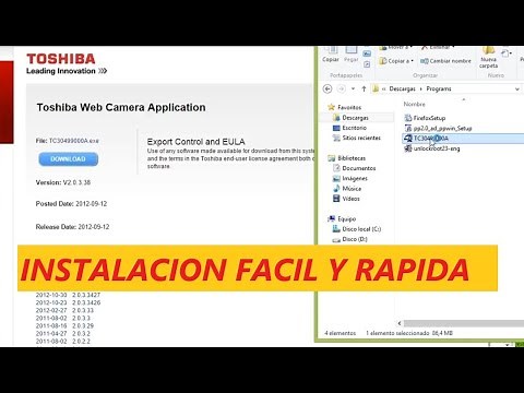 DESCARGAR TOSHIBA WEB CAMERA APPLICATION FÁCIL CAMARA WEB PARA LAPTOP | WillNetwork