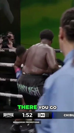 Epic Boxing Knockout: Chibu's Power Unleashed! #shorts