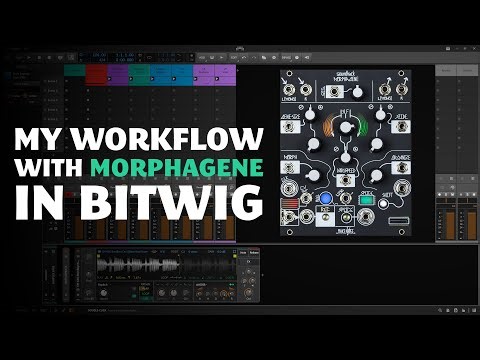 Sound Design ideas with Sampler inspired by Morphagene in Bitwig