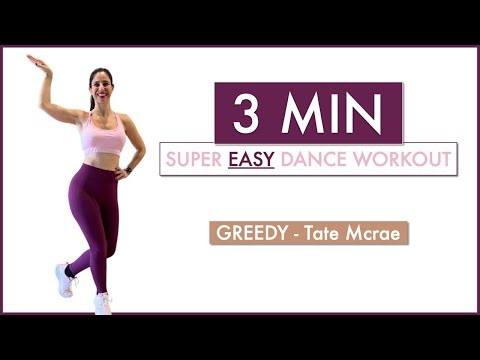 Greedy – Tate McRae | Super Easy Dance Workout