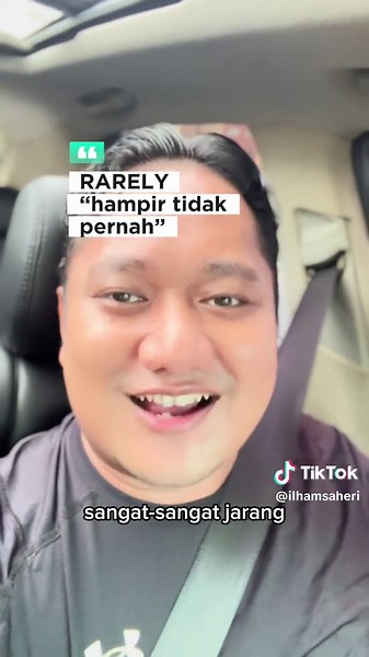 Perbedaan Barely dan Rarely dalam Bahasa Inggris