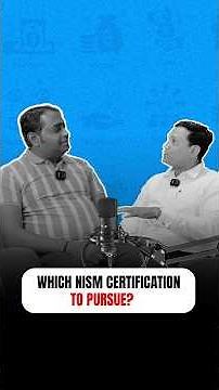 Which NISM Certification should you Pursue? | Fintelligents