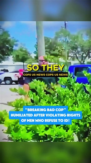 “Breaking Bad Cop” Humiliated After Violating Rights of Men Who Refuse to ID! #cops #copsoftiktok #copstiktok #foryour #fyp