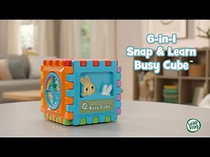 6-in-1 Snap & Learn Busy Cube | Demo Video | LeapFrog®