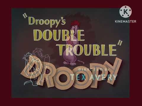 Droopy | Droopy’s Double Trouble (1951) Restored Intro [USA Turner Recreation]
