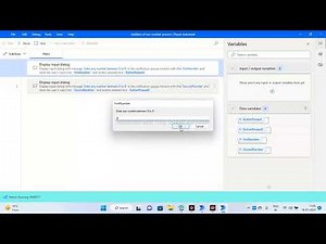 Power Automate Desktop: How to use Convert Text to number Action