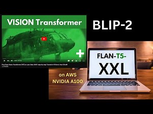 Chat with your Image! BLIP-2 connects Q-Former w/ VISION-LANGUAGE models (ViT & T5 LLM)