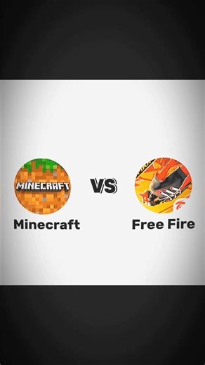 Minecraft vs Free Fire: The Battle of Creative vs Chaos