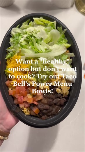 Healthy Taco Bell Power Menu Bowls Under 500 Calories