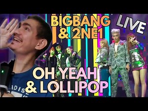 Oh Yeah & Lollipop Live Performances are FIRE! | BIGBANG & 2NE1 LIVE REACTION