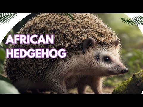Tiny Warriors of the Savannah: The African Hedgehog Unveiled #AfricanHedgehog