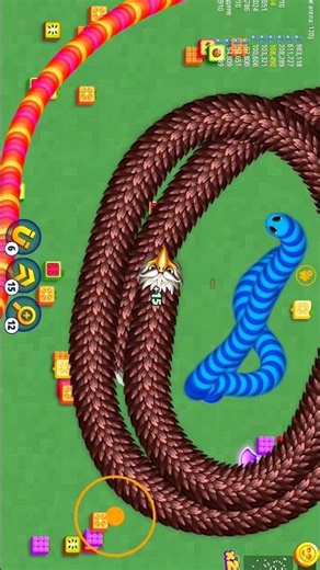 Wormszoneio magic gameplay 😱👿💯 || #snakezone #wormszoneio #shortsfeed #shorts #foryou