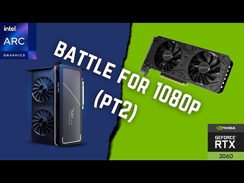 Arc A750 vs RTX 3060 in 8 Games | 1080p, RT, DLSS and XeSS Tested