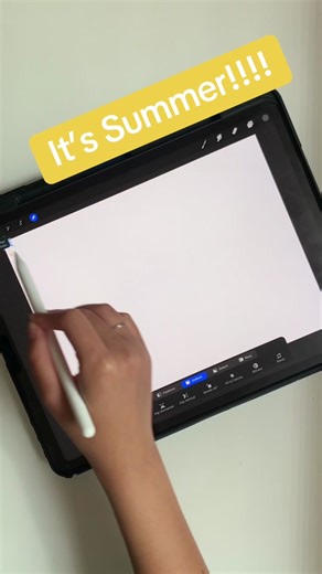 Procreate Tutorial: Cute Aesthetic iPad Drawing with 3D Font