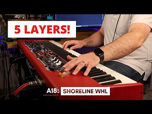 Nord Stage 4 Patch Demo - WOW! - 5 Layer Piano and Synth Sound