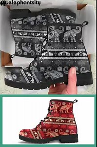 Show your love for elephants with our premium boots!🐘 Grab yours here: https://goo.gl/xejSsr 💗More than 500 reviews in our site!💗 | Elephantsity