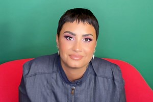 Demi Lovato mocked by frozen yogurt shop as they list 'fat-free options'