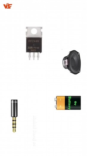 IRFZ44N Mosfet Amplifier Circuit Connection | Electronic Components