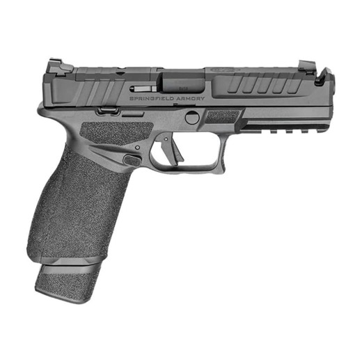 Springfield Armory Echelon 9mm Semi-Automatic Pistol, OR, U-Notch Sights, Modular, 4.5" Hammer Forged Bbl, 17 & 20 Round Magazine, Black - EC9459B-U-COMP