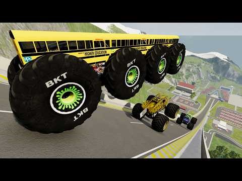 100 MPH Crash Test – BeamNG.drive Realism Test #086😱😱😱