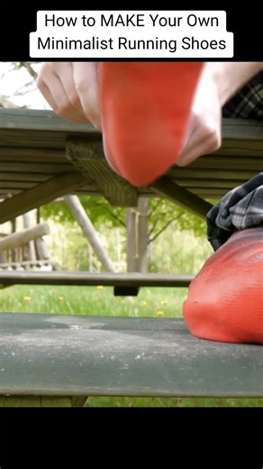 How to MAKE Your Own Minimalist Running Shoes #DIYProjects #MakingShoes #ShoeBuild #funprojects
