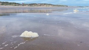 Isolation Beach.... Today’s exercise along Arbroath Beach. | Strange Places in Scotland