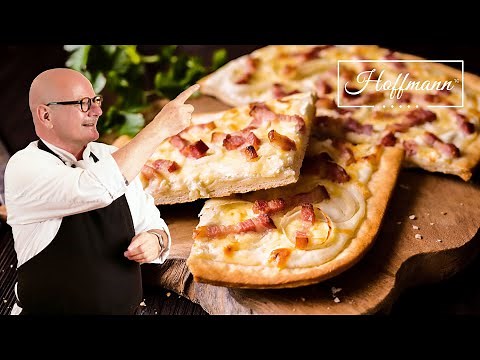 Flammkuchen selber machen: Knuspriger Teig und herzhafter Belag | Flammkuchen Rezept I ‪@CALLEkocht‬