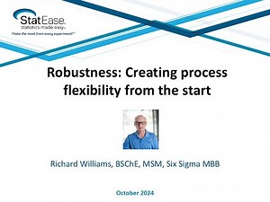 Robustness Creating process flexibility from the start