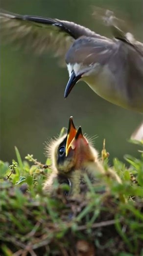 Little Bird Learns to Fly 🐦✨ #littlebird #learntofly #cuteanimals