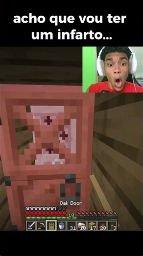 Minecraft isso quase me matou