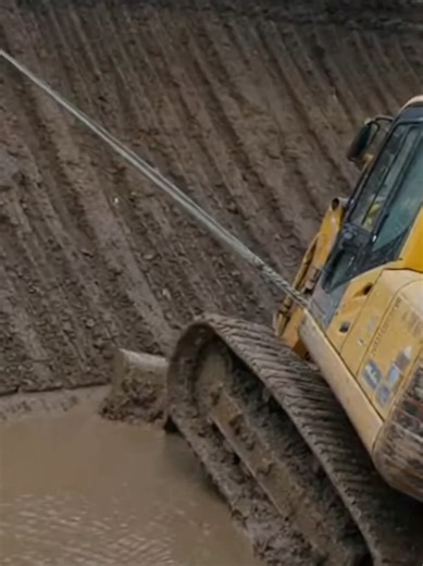 Excavator Pulled Free… But Look at the Crane! #ExcavatorRescue #CraneFail #MudTrenchAccident #HeavyLiftGoneWrong #CraneSlipping #ConstructionChaos #Sora2Prompt #Veo3Video #ShortFailClip #ViralEngineering