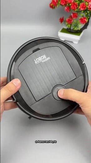“No more sweeping… welcome to smart cleaning 🚀” #NanoTechByte #RobotVacuum