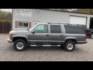FOR SALE: 1999 CHEVY SUBURBAN 3/4 TON K2500 4X4