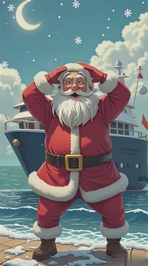 Santa Claus dancing #shorts #christmas #santaclaus #santadance #dance #xmas