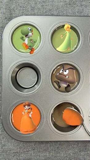 🟢🟤🟠 Green, Brown & Orange Color Mixing with Super Mario!