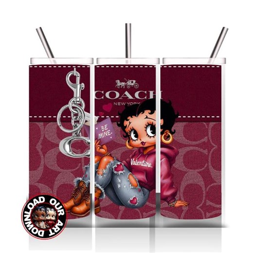 Retro Valentine Png Betty Boop Purse Tumbler Wrap PNG Designs Purse Design Png 20oz Tumbler Sublimation Png Designer Tumbler Png - Etsy