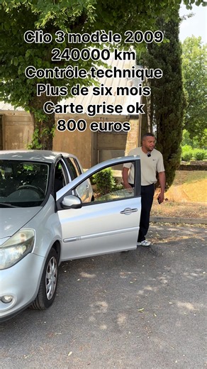 Glio 3 modèle 2009 à 240000 km – Vente 800€ (CT ok)